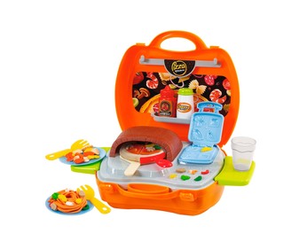 Maletín de pasta para moldear, 27 piezas y 5 sobres de 28 gramos, My pizza dough case ONE TWO FUN ALCAMPO. Maletín de pasta para moldear, 27 piezas y 5 sobres de 28 gramos, My pizza dough case ONE TWO FUN ALCAMPO.