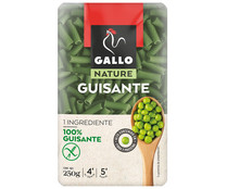 Pasta macarrones de guisantes GALLO NATURE 250 g.