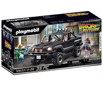 Conjunto de juego Camioneta Pick-up de Marty con 35 piezas, PLAYMOBIL Back to the future 70633.