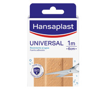 Tira plástica lavable de1 metro x 6 centímetros HANSAPLAST.