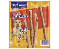 Snacks para perro Stickies de Buey VITAKRAFT 4 uds. 44 gr.