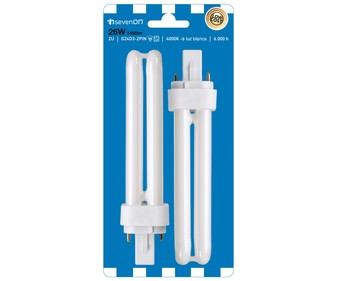 G24D3 tubo 26W 2 unidades G24D3 tubo 26W 2 unidades