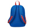 Mochila juvenil Neosport azul y rojo con 1 compartimento, bolsillos laterales y exterior, y gomas de sujección, 30x43x7cm YOUNGS ATTITUDE ALCAMPO.