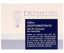 Crema correctora de manchas con SPF 20 DERMATINA COSMETICS 50 ml.