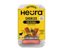 Chorizos vegetales a base de proteína de soja HEÜRA 4 uds.