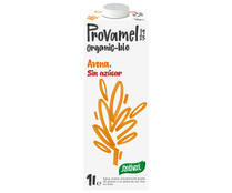 Bebida de avena sin azúcares, ecológica SANTIVERI PROVAMEL 1 l.