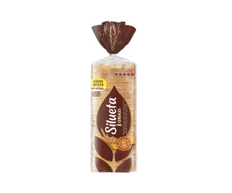 Pan de molde integral 8 cereales familiar de Bimbo SILUETA 600 gr, Pan de molde integral 8 cereales familiar de Bimbo SILUETA 600 gr,