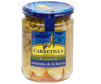 Menestra de verduras frasco de 270 gramos Menestra de verduras frasco de 270 gramos