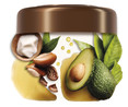 Mascarilla capilar antiencrespamiento con aceite de aguacate y manteca de karité para cabello rebelde ORIGINAL REMEDIES de Garnier 300 ml.