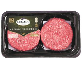 Burger meat de cerdo ibérico, elaboradas sin gluten y sin lactosa LEGADO IBÉRICO Selección 4 x 80 g. Burger meat de cerdo ibérico, elaboradas sin gluten y sin lactosa LEGADO IBÉRICO Selección 4 x 80 g.