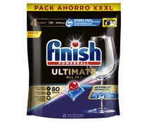Detergente en pastillas para lavavajillas FINISH QUANTUM ULTIMATEA 84 uds.1050 g.