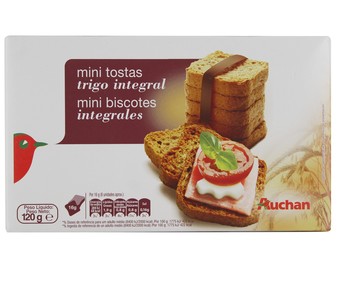 Tosta integral mini 120g Tosta integral mini 120g
