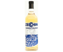 Vermut blanco elaborado de forma tradicional ZECCHINI botella de 1 l.