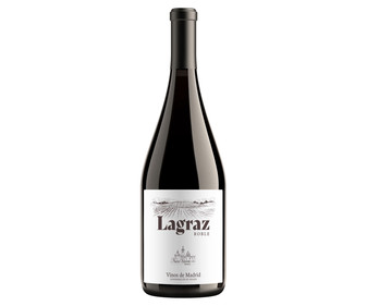 Vino tinto roble con denominación de origen Vinos de Madrid LAGRAZ botella de 75 cl. Vino tinto roble con denominación de origen Vinos de Madrid LAGRAZ botella de 75 cl.