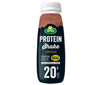 Batido chocolate sin lactosa y sin azúcares añadidos y con alto contenido en proteínas ARLA Shake 250 ml.