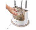 Cepillo de vapor vertical PHILIPS Stand Steamer GC488/60, 1800W, depósito 1,4L, vapor 35g/min.