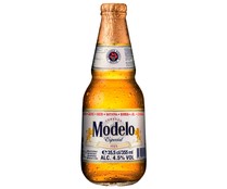 Cerveza rubia Mexicana MODELO ESPECIAL botella de 33,5 centilitros