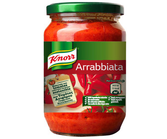 Salsa arrabbiata frasco de 400 gramos Salsa arrabbiata frasco de 400 gramos