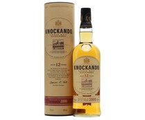 Whisky escoces single malt KNOCKANDO botella de 70 cl.