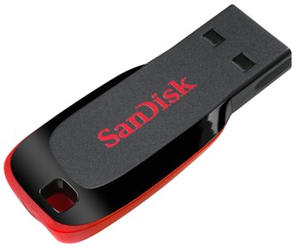 Memoria usb 16GB SANDISK Cruzer blade, conexión 2.0. Memoria usb 16GB SANDISK Cruzer blade, conexión 2.0.