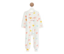 Pijama pelele de algodón para bebé IN EXTENSO, talla 56.
