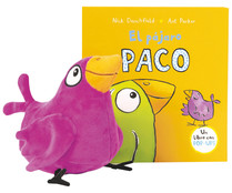 Pack de El pájaro Paco (Libro pop-up + Muñeco). NICK DENCHFIELD. Género: Infantil. Editorial: Ediciones S.M..
