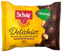 Bolas de chocolate sin gluten SCHÄR 37 g.