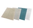 Alfombra de baño de chenilla, densidad 900g/m², 40x60 cm, ACTUEL. Modelos surtidos, 1 unidad.
