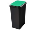 Cubo de basura color verde ACTUEL 24 l.