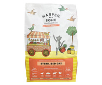 Pienso para gato adulto recetas mercado HARPER&BONE 1,5 kg.