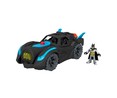 Batmóvil Power Reveal con luces ultravioleta y sonidos, incluye figura de Batman, FISHER PRICE Imaginext DC Super Friends MATTEL HGX96.