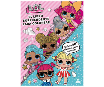 LOL Surprise! El libro sorprendente para colorear, VV.AA. Género: infantil, colorear. Editorial Magazzini Salini. LOL Surprise! El libro sorprendente para colorear, VV.AA. Género: infantil, colorear. Editorial Magazzini Salini.