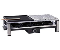 Grill raclette QILIVE Q.5642, 2000W, 8 personas, termostato.