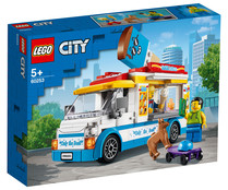 Juego de construir Camión de los helados con 200 piezas, LEGO City 60253.