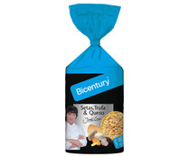 Tortitas de maíz sabor a setas, trufa y parmesano BICENTURY 124 g.