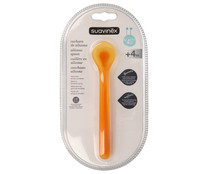 Cuchara de silicona para bebés con encías sensibles, a partir de 4 meses SUAVINEX.