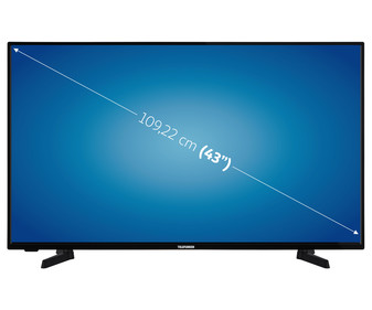 Televisión 109,22 cm (43") LED TELEFUNKEN TFA43UA655 4K, HDR 10, SMART TV, WIFI, BLUETOOTH, TDT T2, USB reproductor y grabador, 4HDMI, 60HZ.