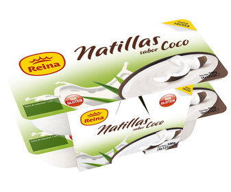 Natillas de coco pack de 4 unidades de 125 gramos Natillas de coco pack de 4 unidades de 125 gramos