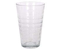 Vaso de vidrio transparente, 0,33 litros, Prisme LAV.
