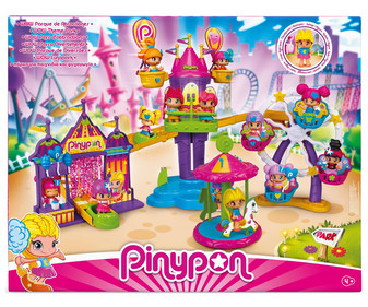 Escenario de juego WOW Parque Atracciones con movimiento, incluye 1 figura PINYPON. Escenario de juego WOW Parque Atracciones con movimiento, incluye 1 figura PINYPON.