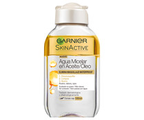 Agua micelar en aceite, formato de viaje GARNIER Skin active 100 ml.