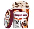 Tarrina de helado con salsa de chocolate, trocitos de brownie y queso mascarpone HÄAGEN-DAZS 460 ml.
