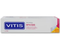 Dentífrico con flúor especial para encías sensibles VITIS 150 ml.