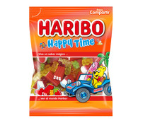 Surtido de caramelos de goma y regalices HARIBO HAPPY TIME 150 g.
