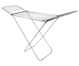 Tendedero plegable de aluminio. Amplitud de secado: 18 metros lineales, 175x55x110cm. IDEALCASA. Tendedero plegable de aluminio. Amplitud de secado: 18 metros lineales, 175x55x110cm. IDEALCASA.