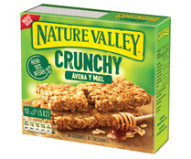 Barritas de cereal avena y miel NATURE VALLEY 210 g. 