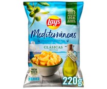 Patatas  fritas artesanas 100% aceite de oliva LAY'S ARTESANAS bolsa de 220 g.