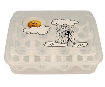 Recipiente con capacidad para 12 huevos A FUEGO LENTO.