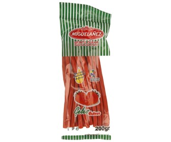 Regaliz de fresa 200 gramos Regaliz de fresa 200 gramos