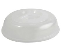 Tapadera de microondas, fabricada en plástico transparente METALTEX.